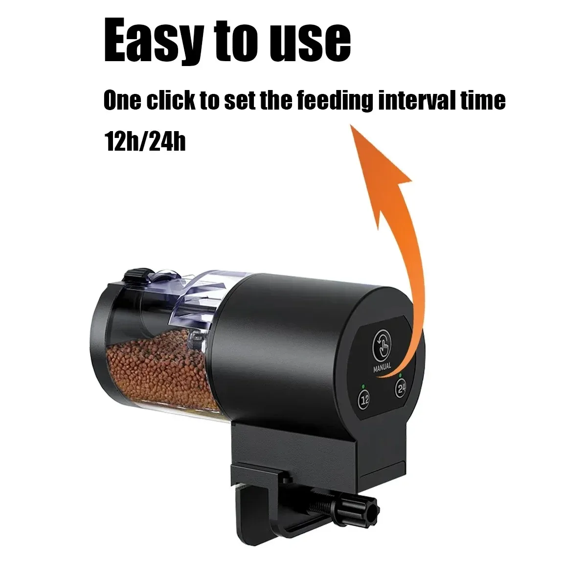 Assurez une alimentation régulière à vos poissons pendant vos absences avec ce distributeur automatique pratique et fiable – Image 2