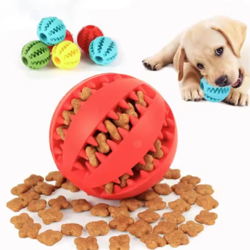 Balle interactive pour animaux, favorise mastication, santé dentaire et plaisir ludique avec friandises – Image 6