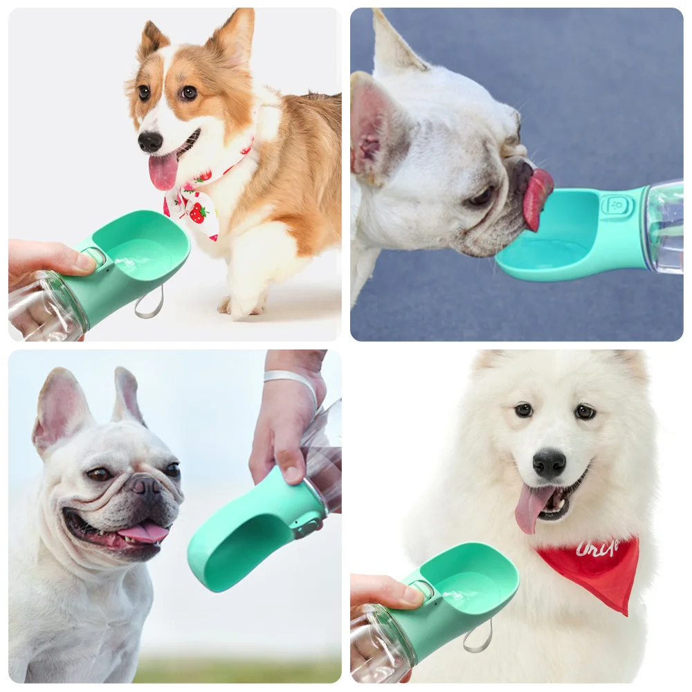 Bouteille d’eau portable anti-fuite pour chien, parfaite pour promenades et sorties – Image 6