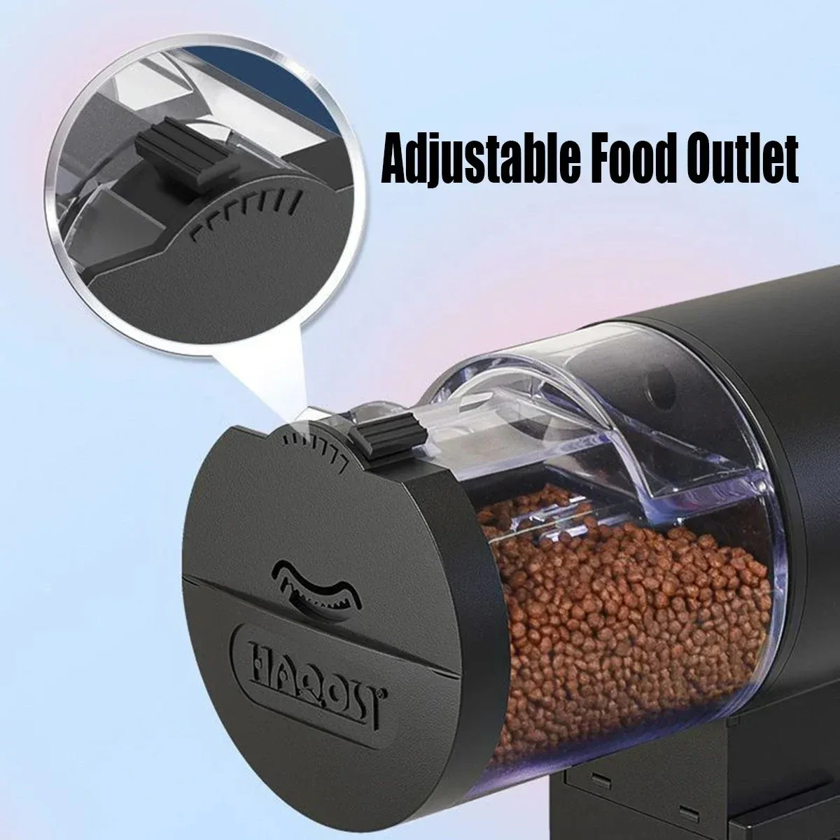 Assurez une alimentation régulière à vos poissons pendant vos absences avec ce distributeur automatique pratique et fiable – Image 3