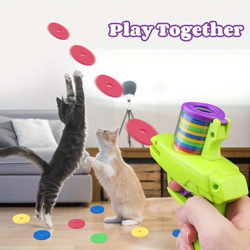 Stimulez le jeu et l’agilité de votre animal avec ce pistolet créatif et sécurisé pour chats et chiens – Image 4